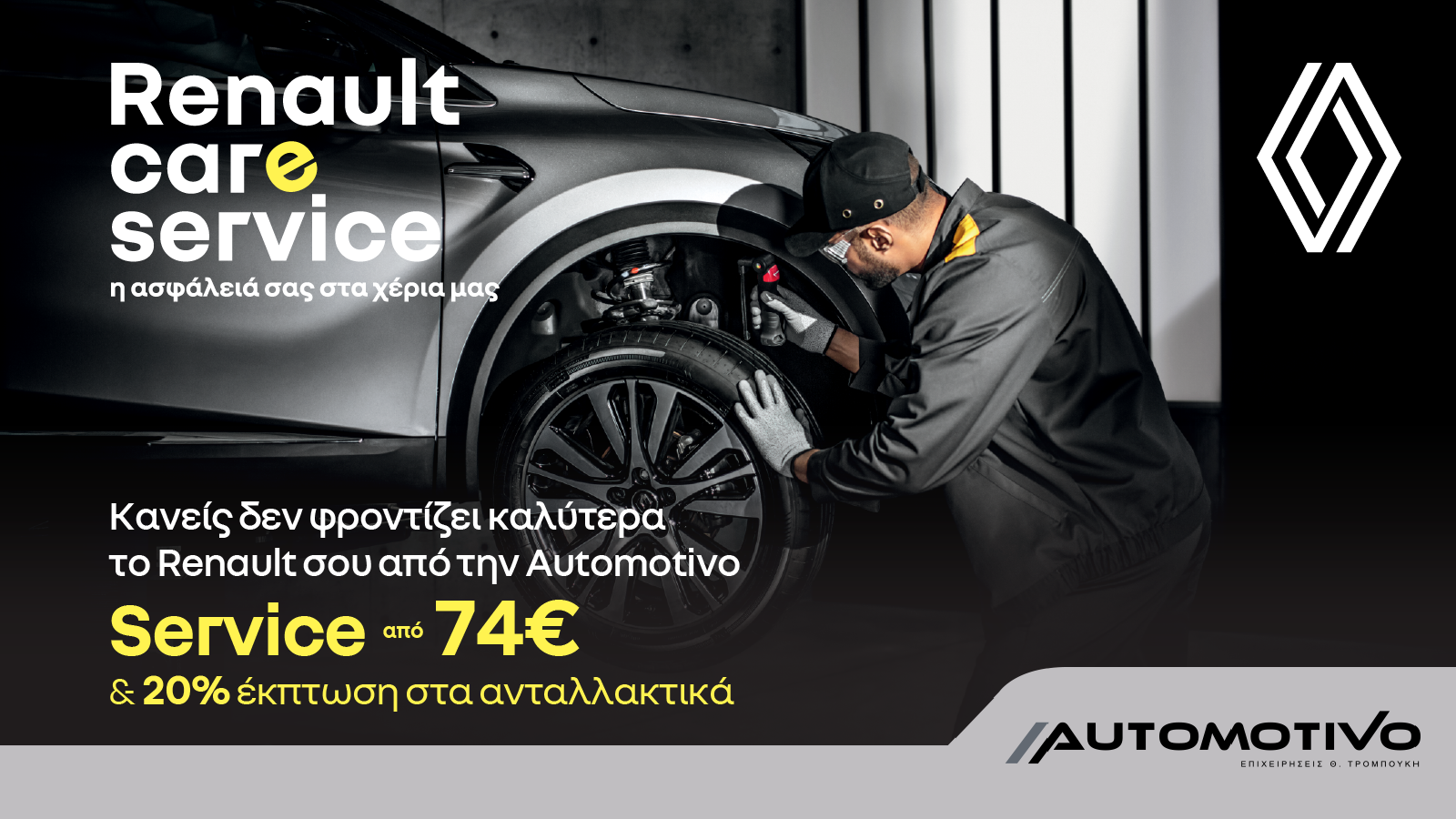Automotivo ο απόλυτος προορισμός για το Renault Winter Care